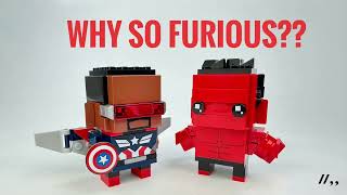 LEGO #40668 - Captain America & Red Hulk