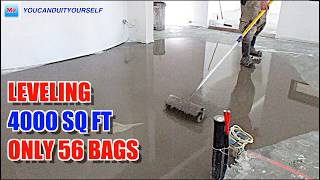 I Leveled 4,000 Sq Ft with ONLY 56 Bags!