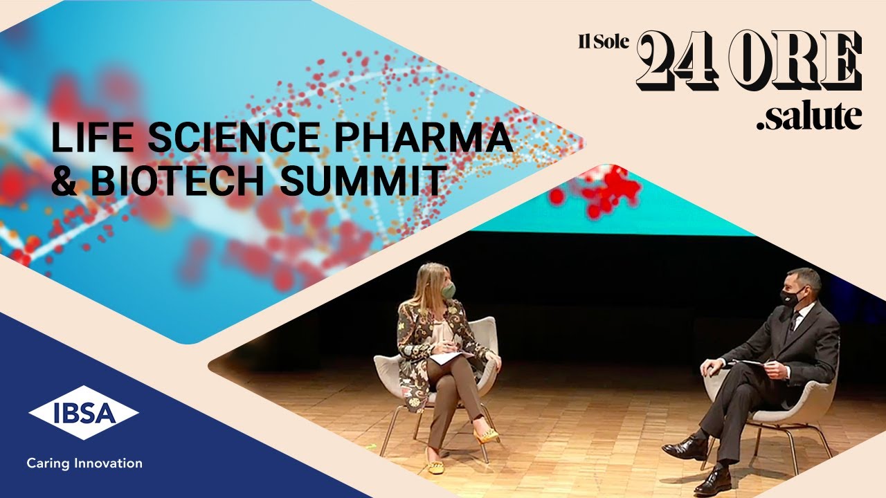 Il Sole 24 Ore newspaper interviews Luca Crippa at the “Life Science Pharma & Biotech Summit”