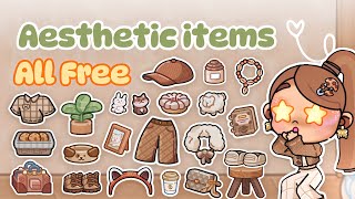 How to find all free aesthetic items in Avatar world?🤩🧸🧺 🍂| Pazu screenshot 2