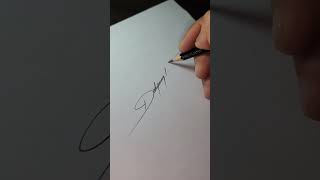 *Super Thanks*-김도형KimDoHyoung 꼭 부탁드리겠습니다-Make your signature #shorts #다이소 #muji #사인펜