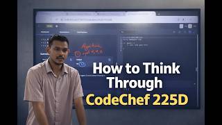 Celebrity How to Think Through CodeChef 226D | Live Problem Solving Session Net Worth