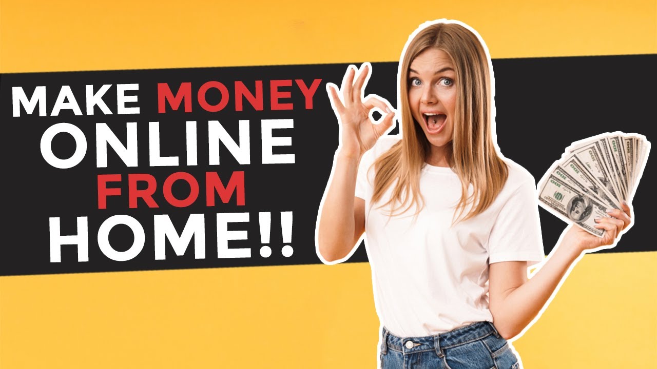 How to make money online from home - YouTube