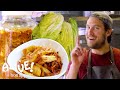 Brad makes kimchi  its alive  bon apptit