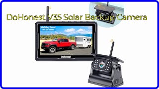 REVIEW (2024): DoHonest V35 Solar Backup Camera. ESSENTIAL details.