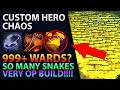 Dota 2 - Custom Hero Chaos - 999+ Serpent Wards?