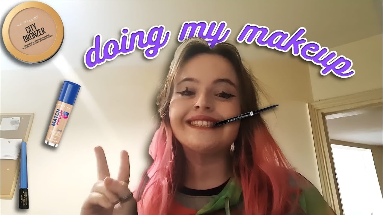 doing my makeup gone wrong ... - Renny
