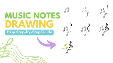 How to Draw Music Notes – A Step-by-Step Guide