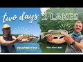 Bass, Walleye &amp; Perch, Oh My! | Fishing 2 Lakes in 2 Days
