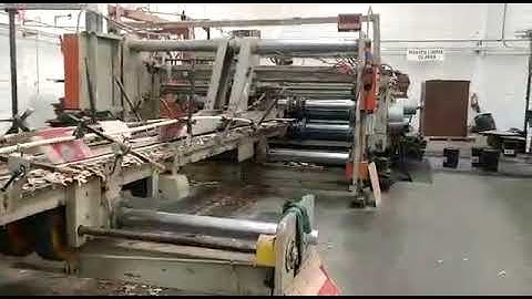 Ward 3 Color Flexo Folder Gluer   12000
