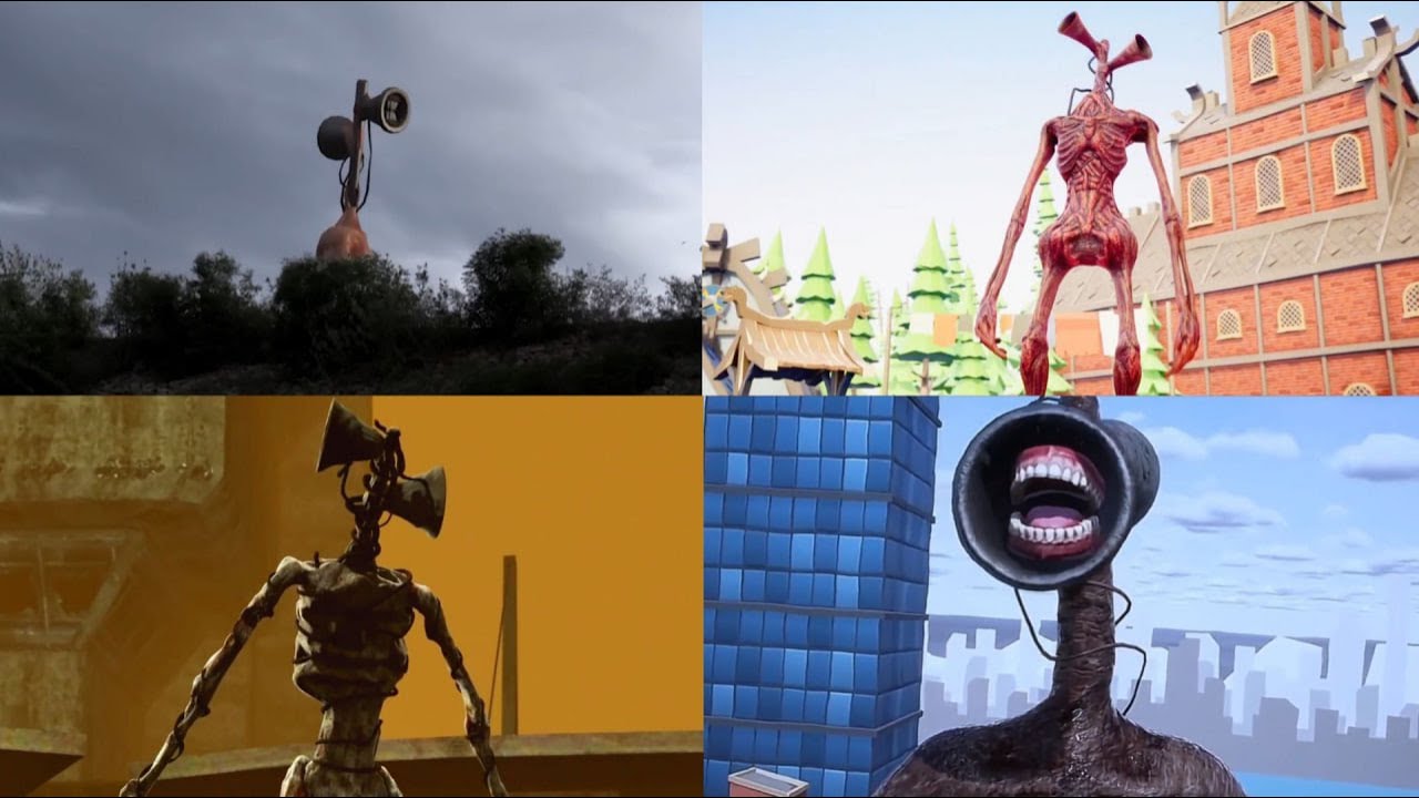 Siren Head - Coffin Dance Song Battle #sirenhead #househead