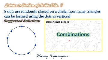 Solution to Problem of the Week No. 8 | Combinatorics | Math Calendar 2022