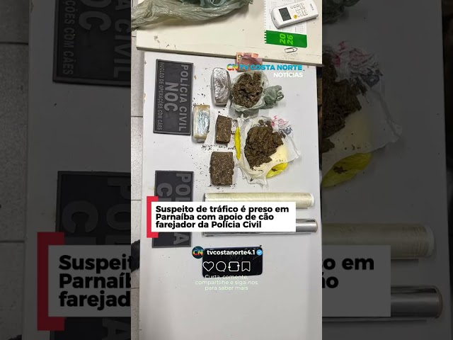 Na tarde da terça-feira (04), a Polícia Civil prendeu em flagrante um homem suspeito de comandar um