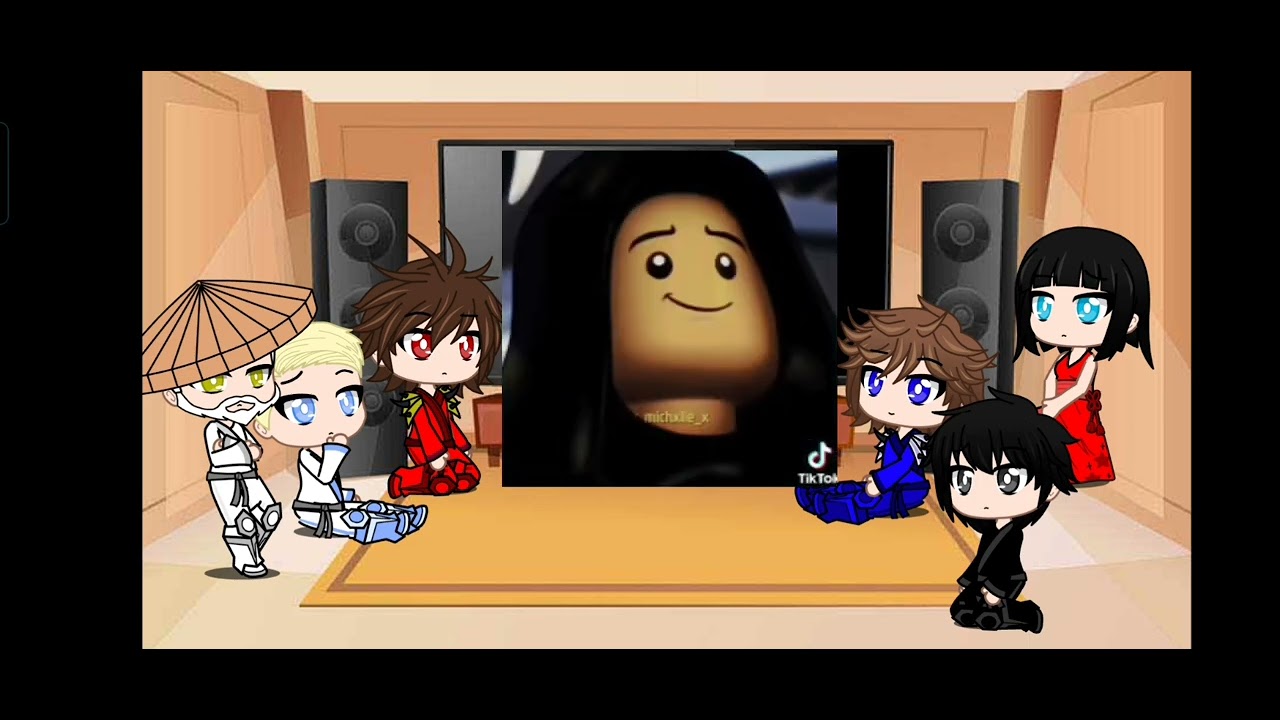 past ninjago react to lloyd + Lloyd oni |Español & English| - YouTube
