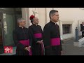 Autoridades italianas rinden homenaje al Papa Francisco