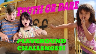 TRUTH OR DARE PLAYGROUND reaction video!