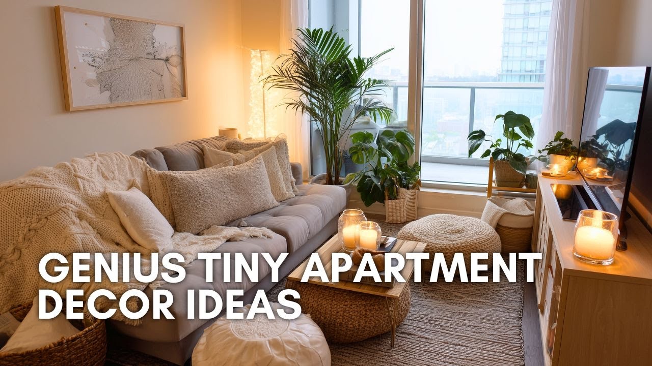 Genius Tiny Apartment Decor Ideas That Maximize Space & Add Style ...