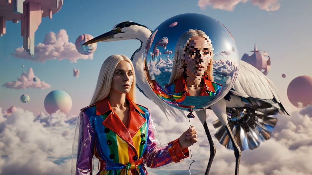 Surreal AI Film - Mirror That Won’t Reflect | 4K Music Studio