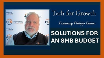 Tech for Growth: Solutions for an SMB Budget