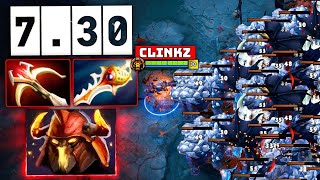 Топ 1 КЛИНКЗ 🔥 СТАКИ в патче 7.30 - Snesh Clinkz Dota 2