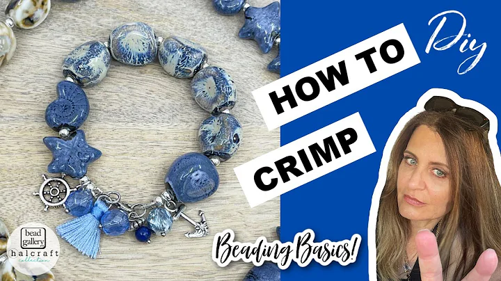 Crimping Made Easy - Properly Finish A Bracelet With French Wire and  Learn How To Crimp! Bead DIY!