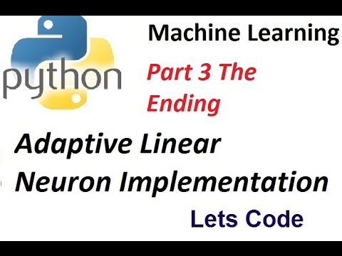 Adaptive Linear Neuron Classifier Implementation in Python: Part 3 ...