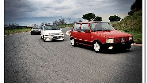 Accelerazione auto anni 90 fiesta Xr2 delta integrale Renault 5 gt turbo 205 gti opel Gsi polo #2