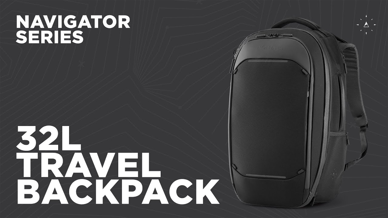 Travel Backpack 32L - NOMATIC Navigator Series - YouTube