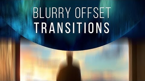 Blurry Offset Transitions Premiere Pro Templates