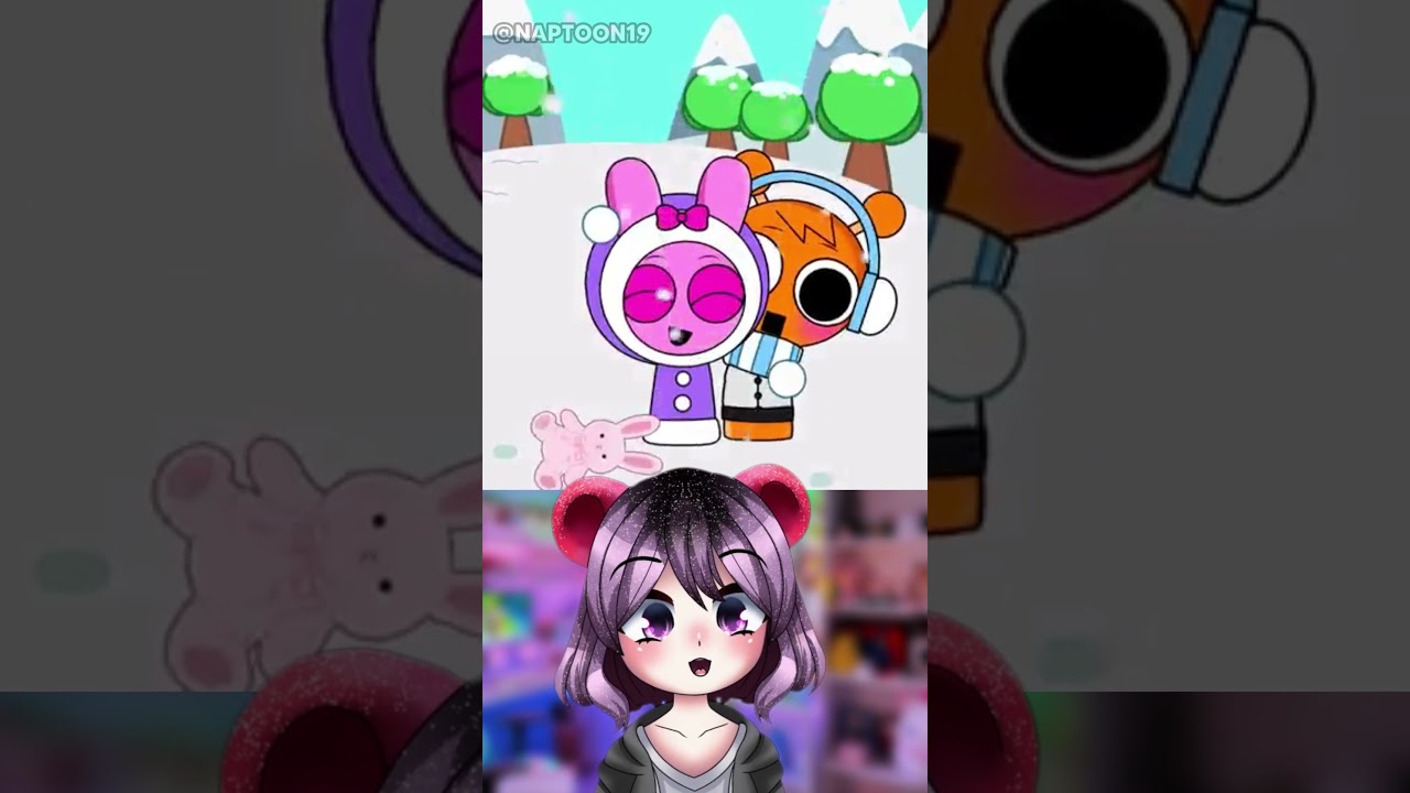 Pinky y Oren 🍊💗 SPRUNKI 