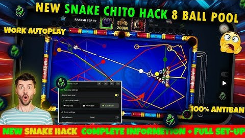 NEW SNACK CHETO HACK 8 BALL POOL | 100% ANTIBAN SAFE ACC AIM TOOL 