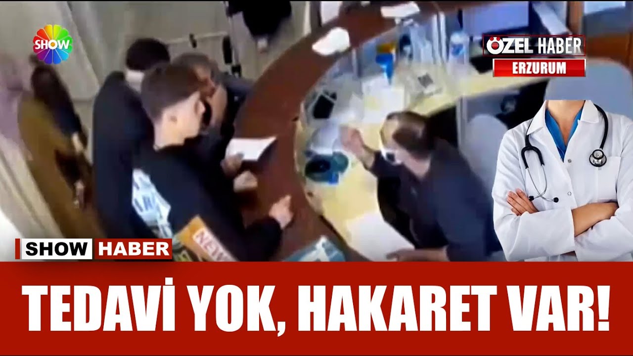 Yaşlı hastaya demediğini bırakmadı!