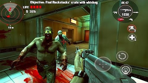 Dead Trigger – Find RockStock’s Crate With Whiskey | Mission Gameplay