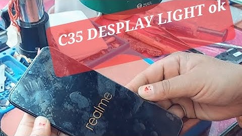 REALME C35 DISPLAY LIGHT PROBLEM DONE