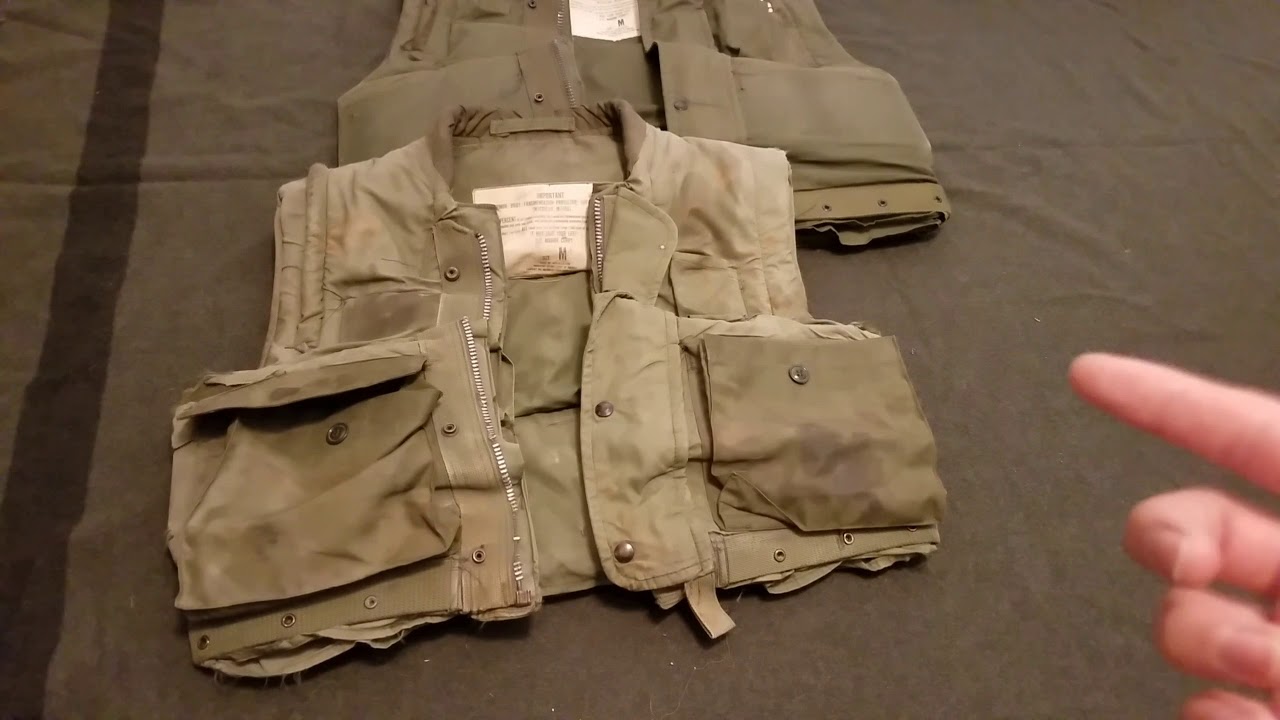 Vietnam War M1955 Flak Vest Collection YouTube