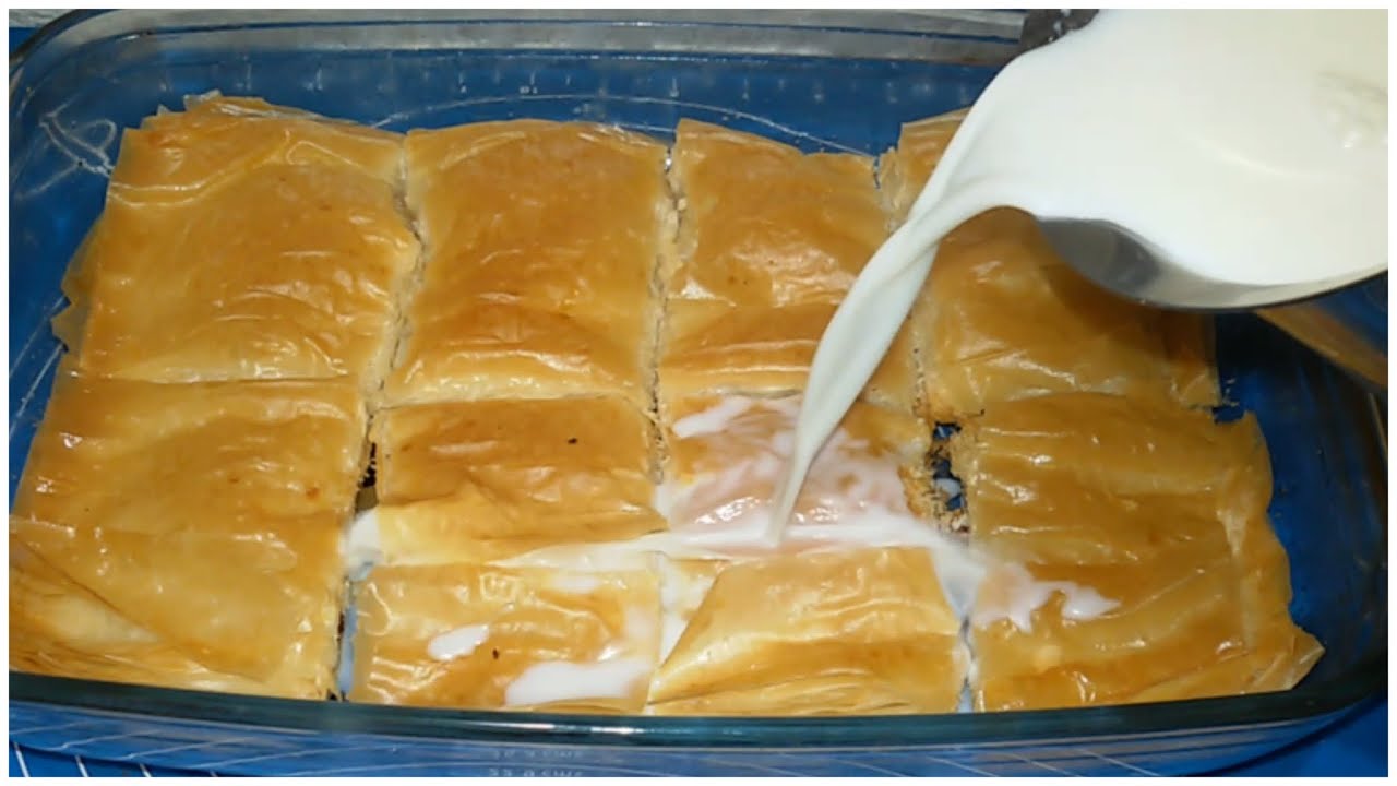 الجلاش❗حطى الحليب على الجلاش وإعملى الحلو بأسهل طريقه دا وافقين عليه طوابير فى تركيا