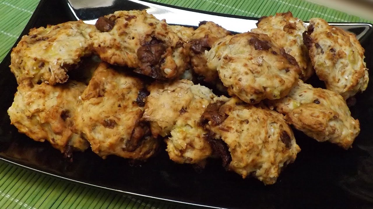 Biscotti banana e cioccolato