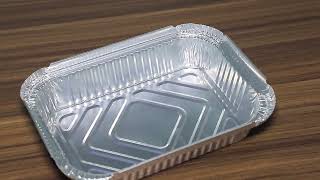 Aluminium Foil Catering Serving Trays Takeaways Disposable Aluminium Food Tray
