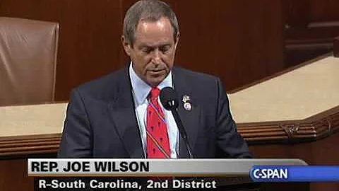 Rep. Joe Wilson Remarks on Health Care