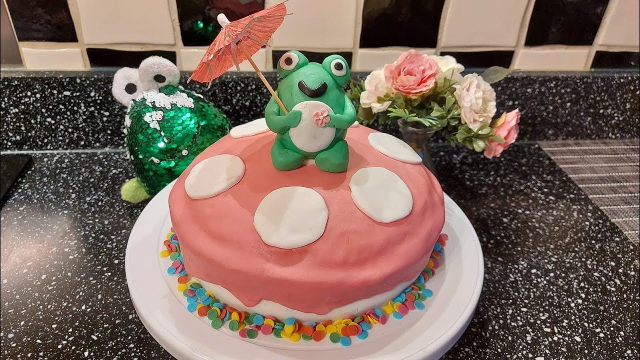 Viral Frog Cake Pinterest Tiktok Viral Cake Attempt Came Out Super Cute Frogcake Viral Youtube