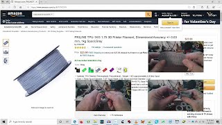 PRILINE Gray TPU 3D Printer Filament is Soft and Flexible screenshot 4