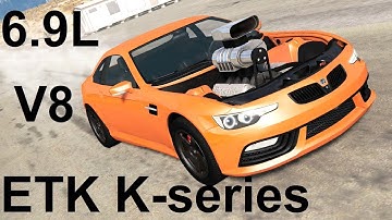 Supercharged Big-Block In A Modern Sports Car! BeamNG. Drive