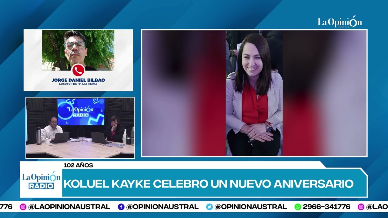 Koluel Kaike, un pueblo de Santa Cruz, celebro un nuevo aniversario
