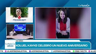 Koluel Kaike, un pueblo de Santa Cruz, celebro un nuevo aniversario