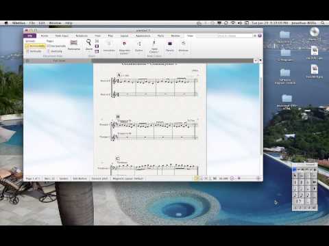 Sibelius Notation Tutorial 5: Adding Stave Text, Music Copy, Octave Shifting, Zoom