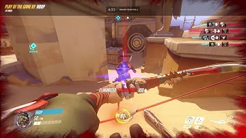 hanzo goes reeeeeeeeeee in enemy spawn