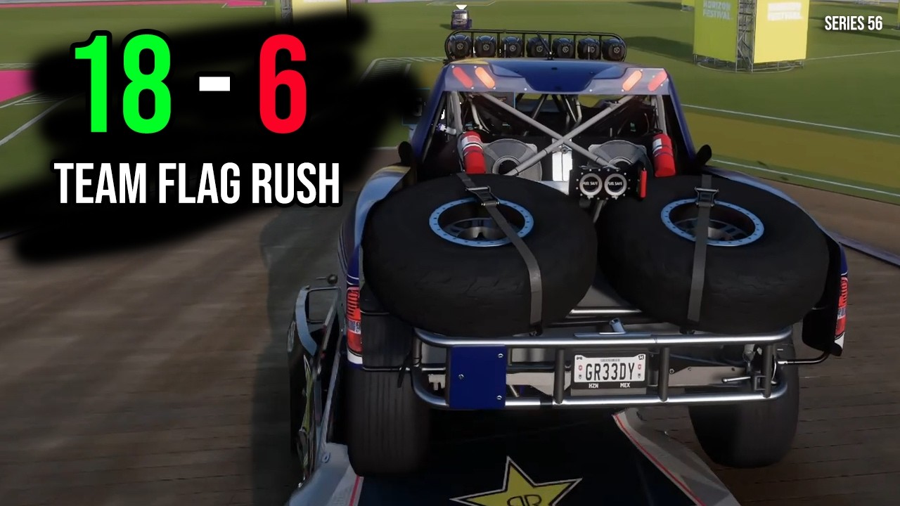 Forza Horizon 5 Team Flag Rush 18-6 Domination | Playground Games Series 56