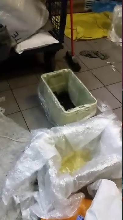 Сортировочный центр Почты России в Домодедово тонет - YouTube