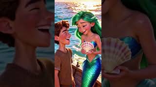 The Lonely Mermaid and the Kind Boy 🧜‍♀️ | A Magical Story About Kindness #shorts #viralvideo
