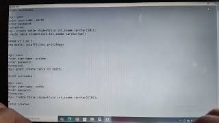 How Create user in Oracle DB? 